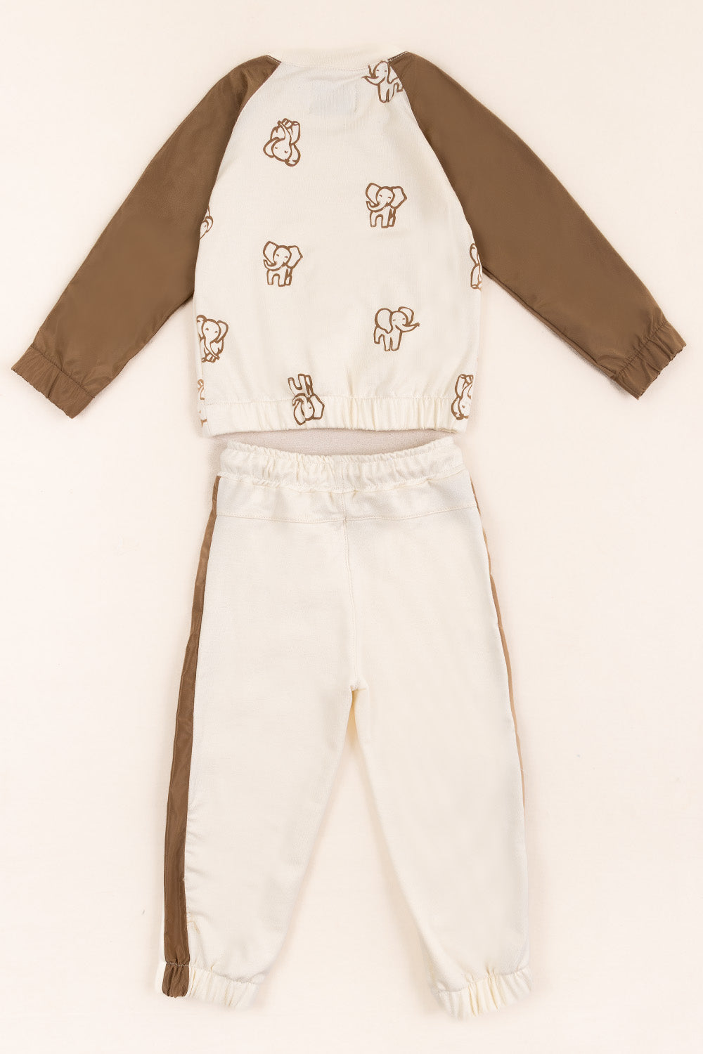 CONJUNTO DEPORTIVO NIÑO ELEPHANT BEIGE