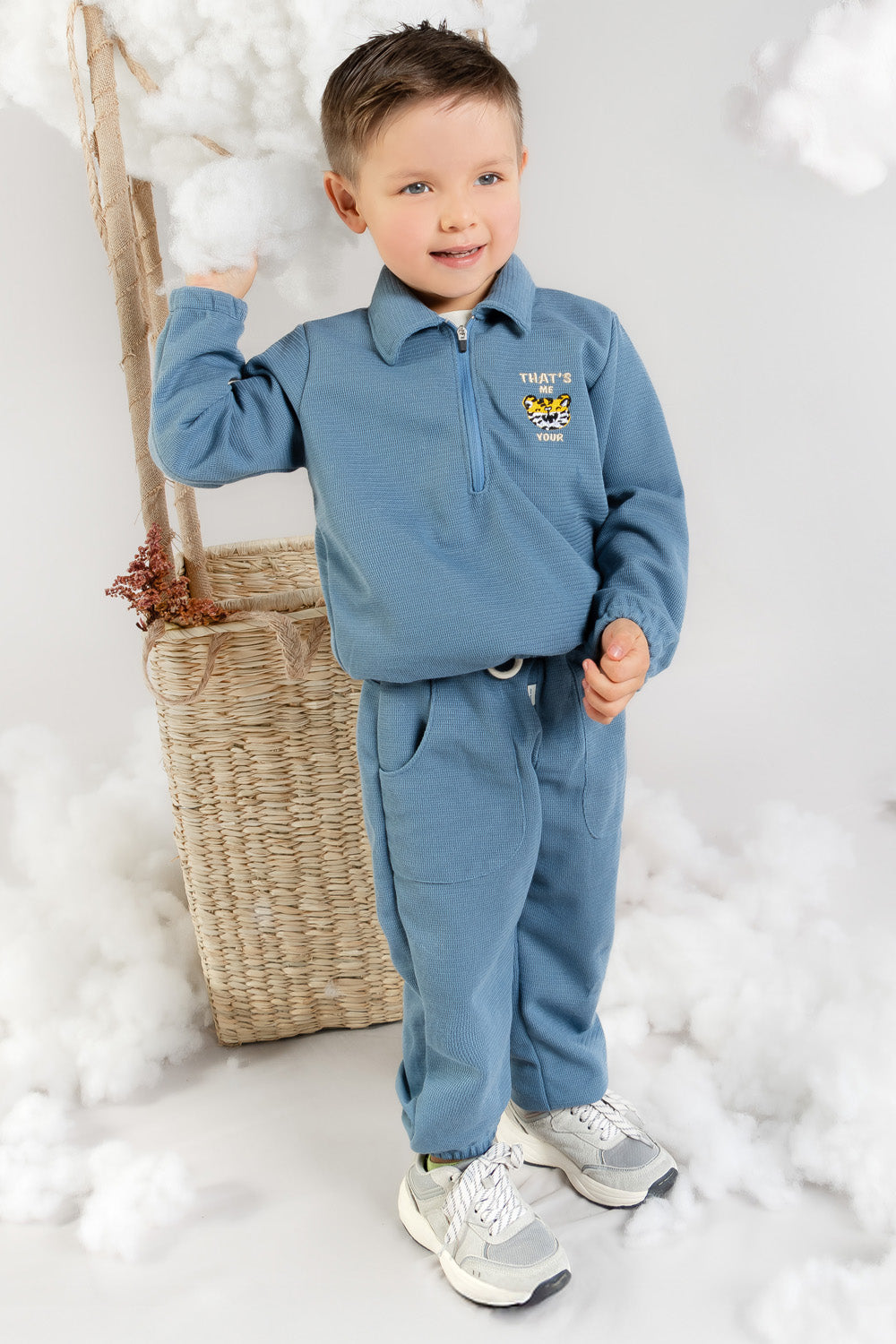 CONJUNTO DEPORTIVO NIÑO ROAR AZUL