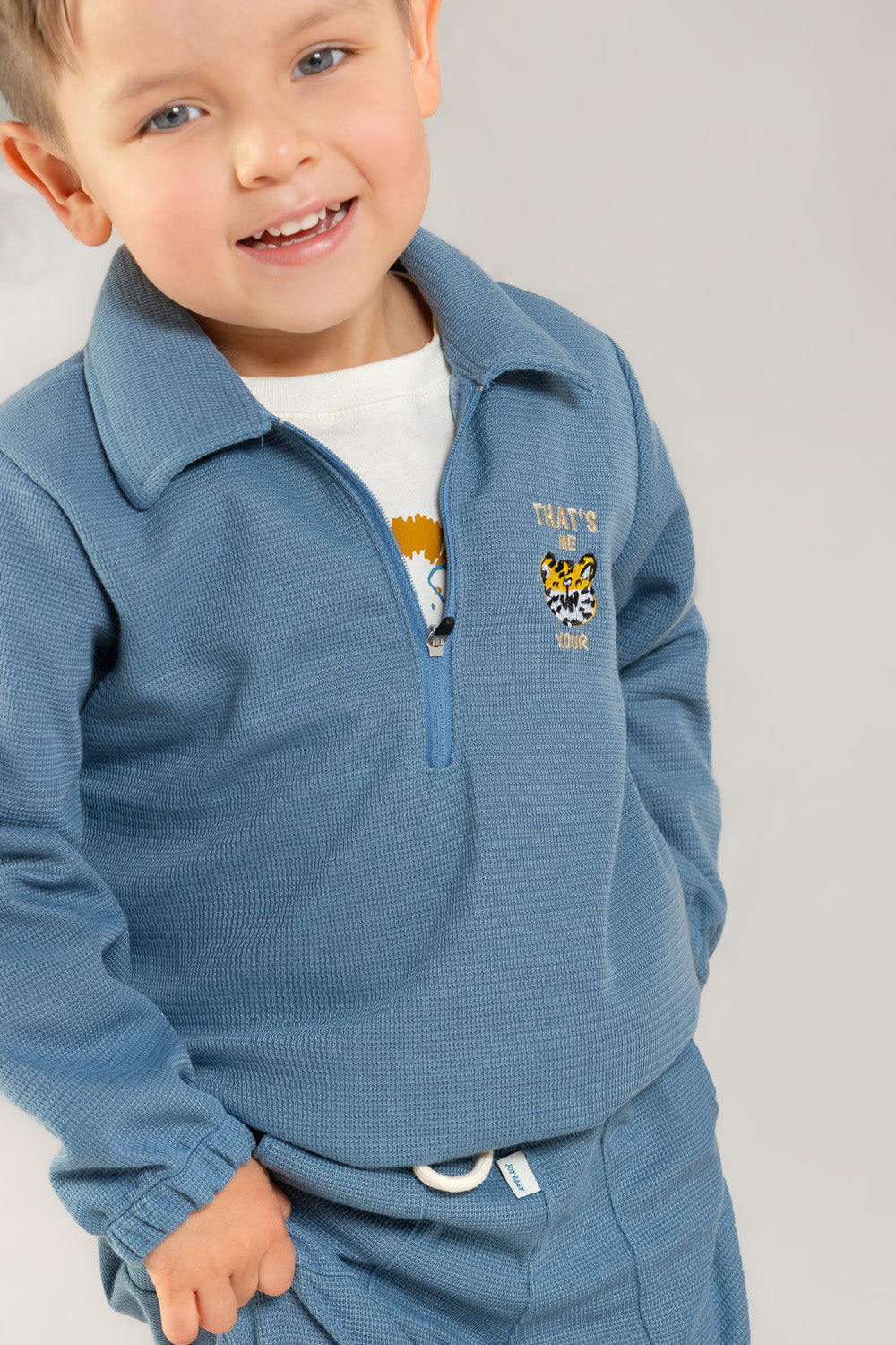 CONJUNTO DEPORTIVO NIÑO ROAR AZUL