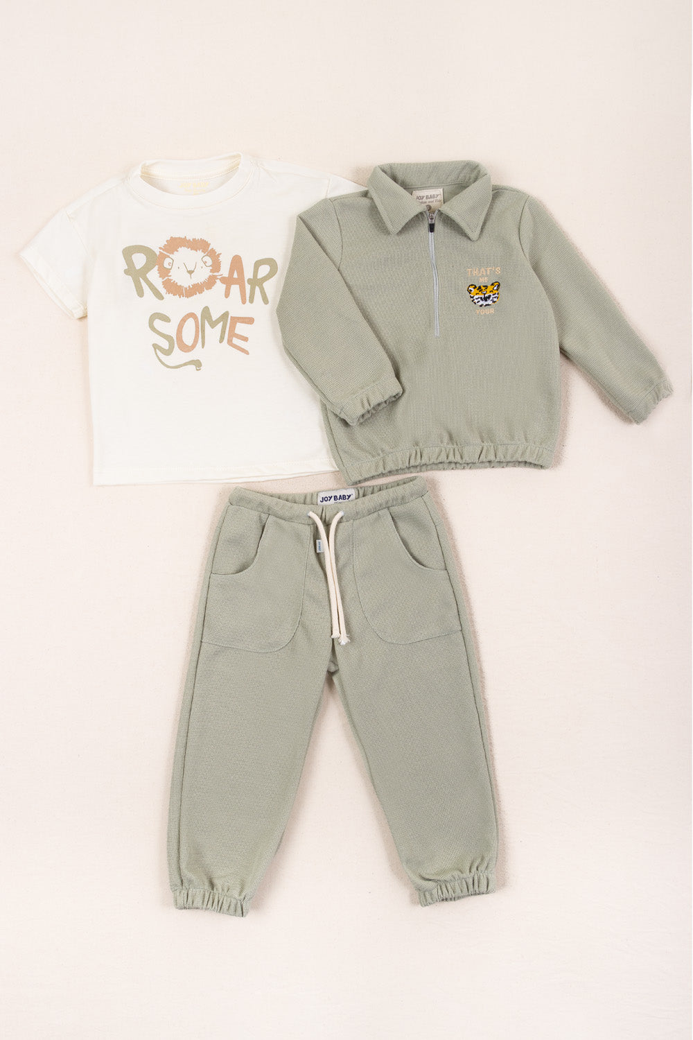 CONJUNTO DEPORTIVO NIÑO ROAR VERDE
