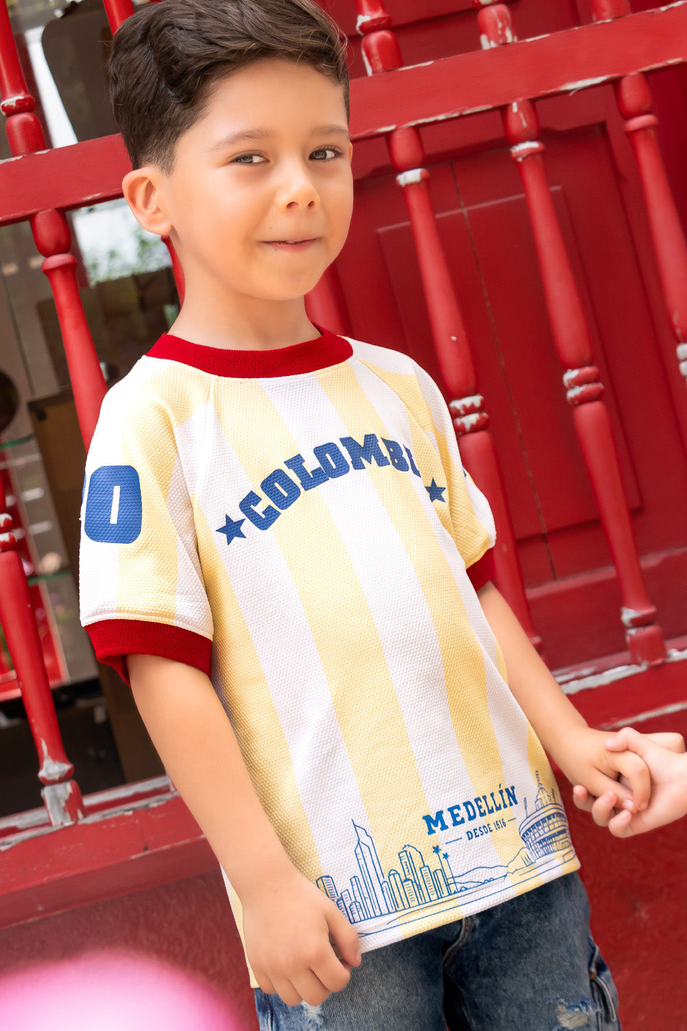 CAMISETA DE COLOMBIA NIÑO