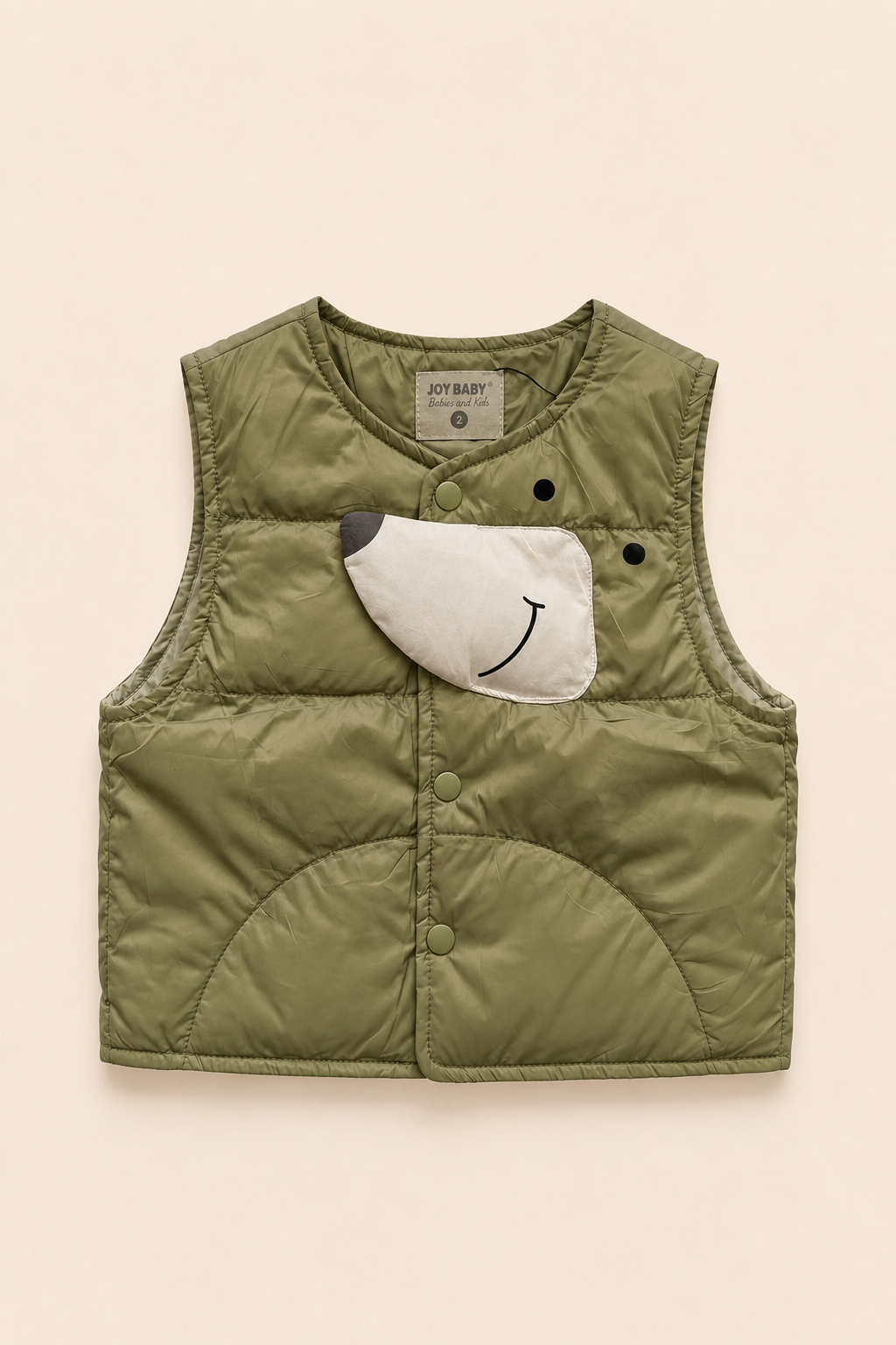 CHALECO OSO NIÑO VERDE COMFORT