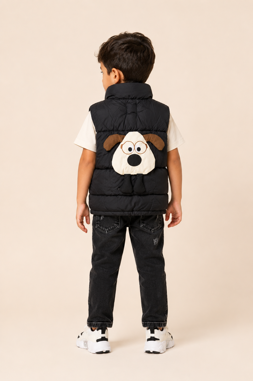 CHALECO PERRO NIÑO NEGRO COMFORT
