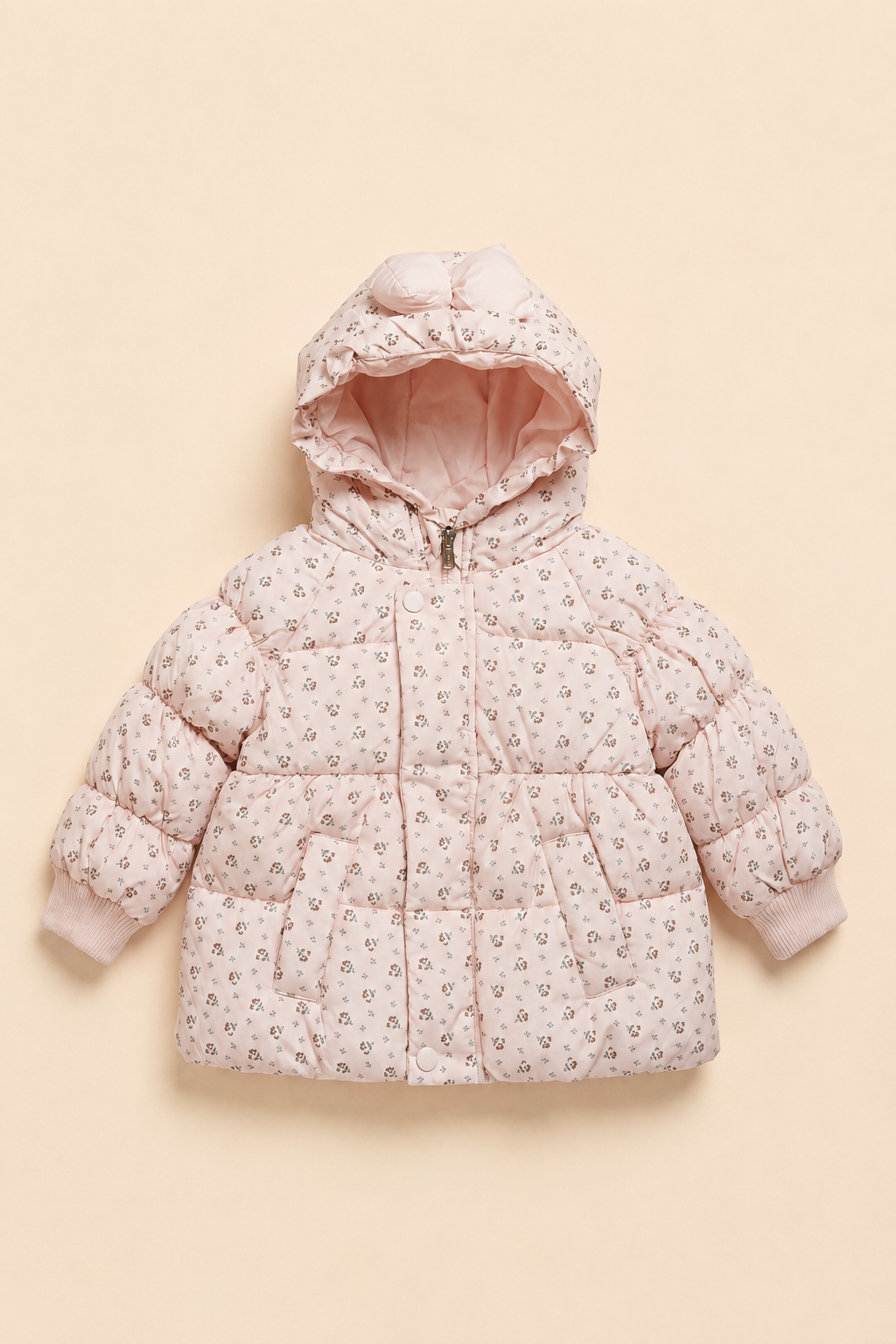 CHAQUETA FLORES NIÑA COMFORT