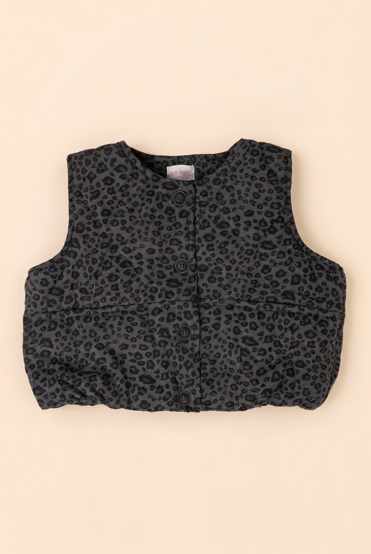 CHALECO NIÑA ANIMAL PRINT