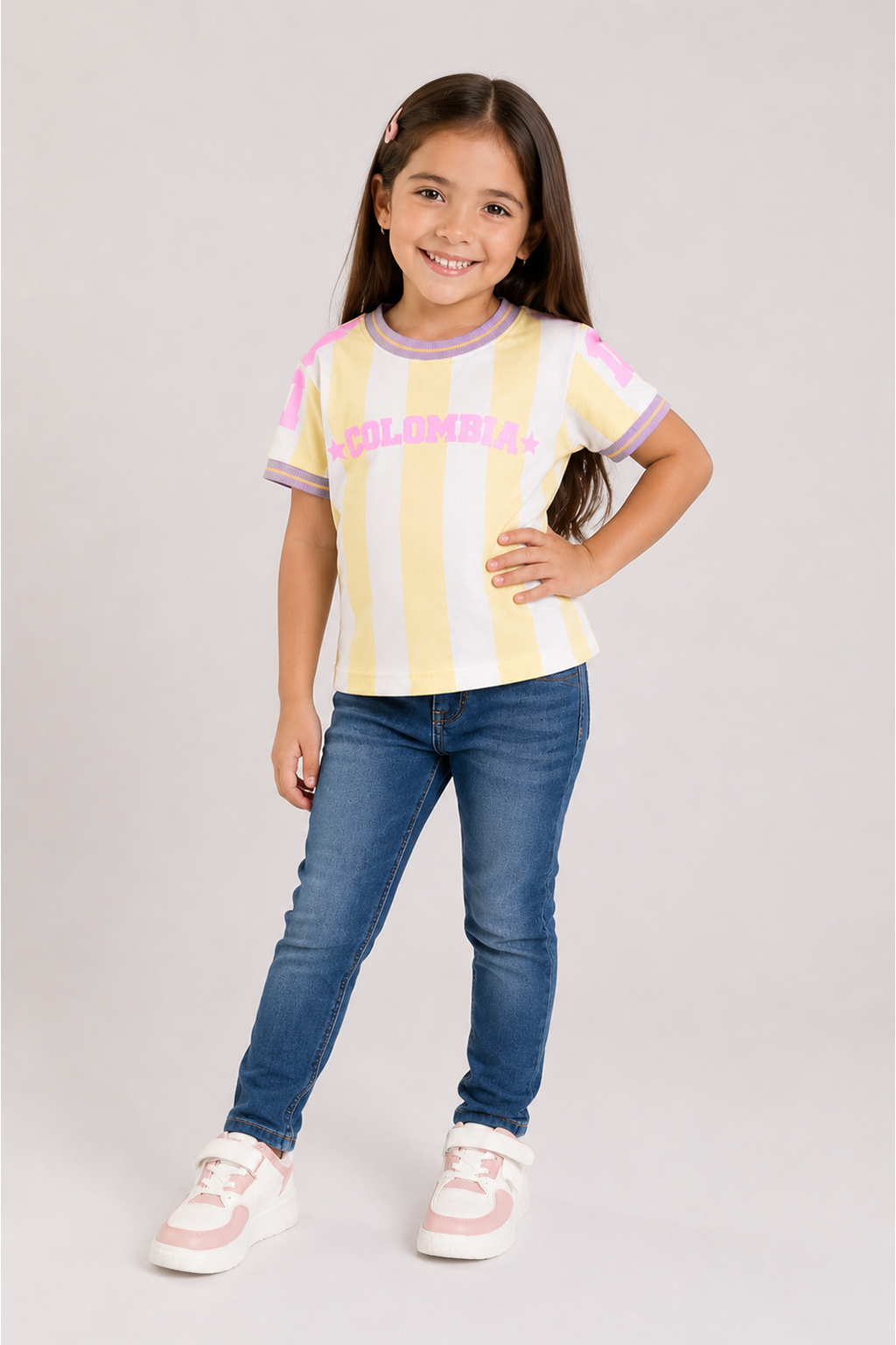 CAMISETA DE COLOMBIA NIÑA