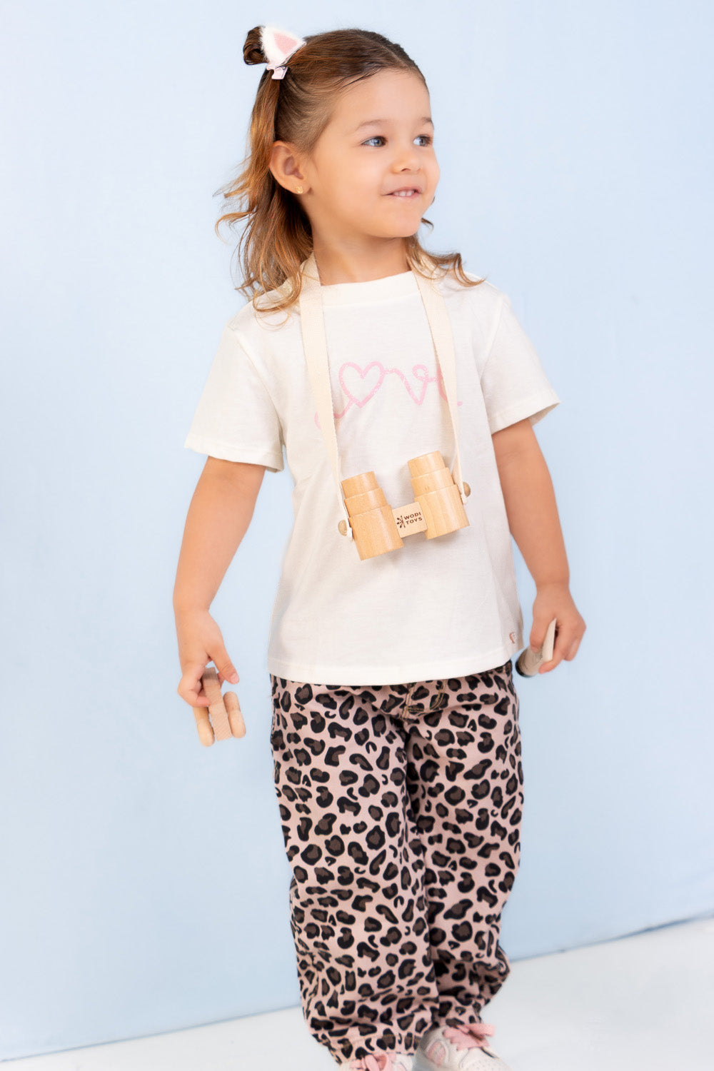 CONJUNTO NIÑA PRINT ROSADO