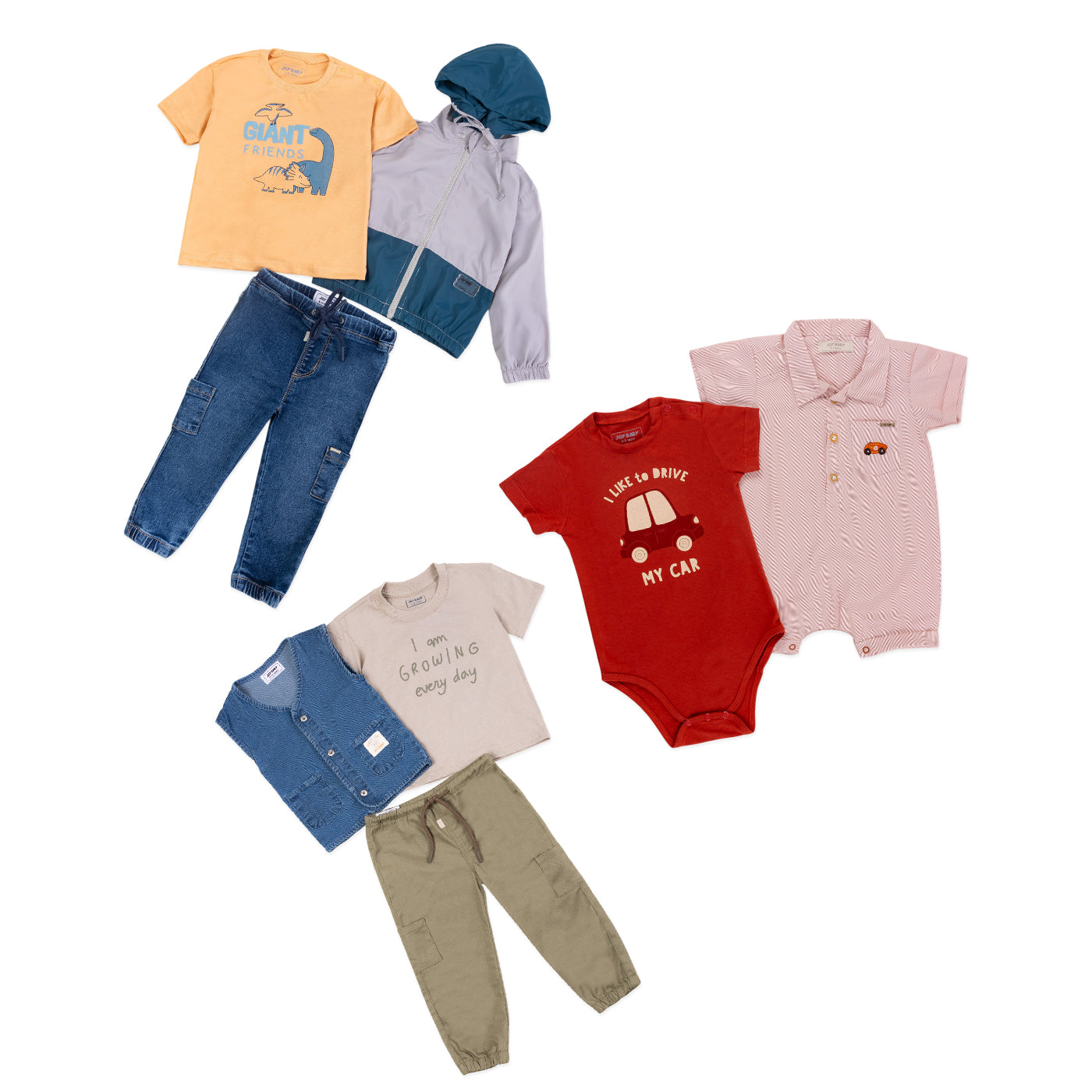 COMBO X3 BEBE NIÑO LITTLE ADVENTURE