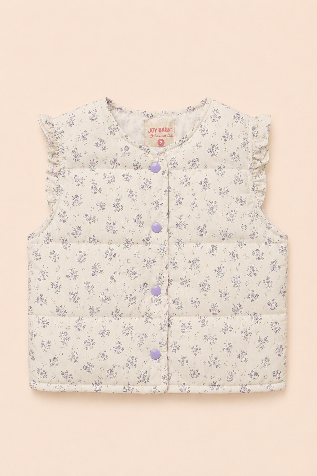 CHALECO BOLERO NIÑA COMFORT LILA