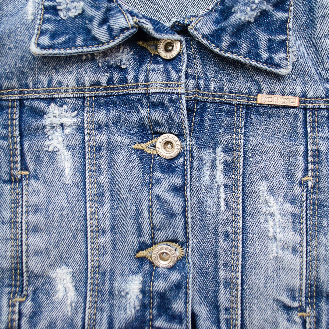 CHAQUETA NIÑA PREMIUM INDIGO