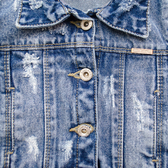 CHAQUETA NIÑA PREMIUM INDIGO