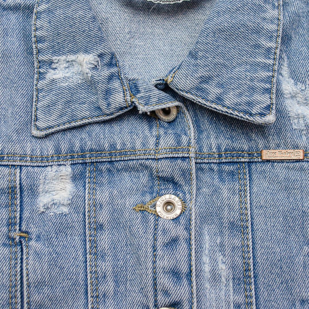 CHAQUETA NIÑA PREMIUM INDIGO