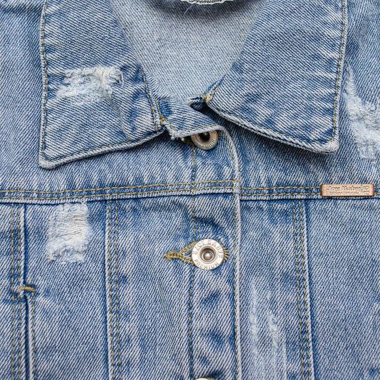 CHAQUETA NIÑA PREMIUM INDIGO