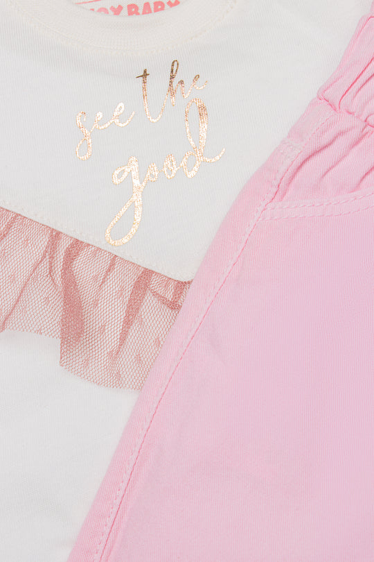 CONJUNTO BEBÉ SEE THE GOOD