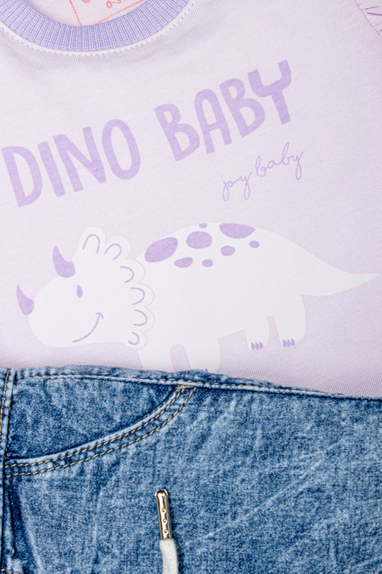 CONJUNTO BEBÉ LITTLE DINO