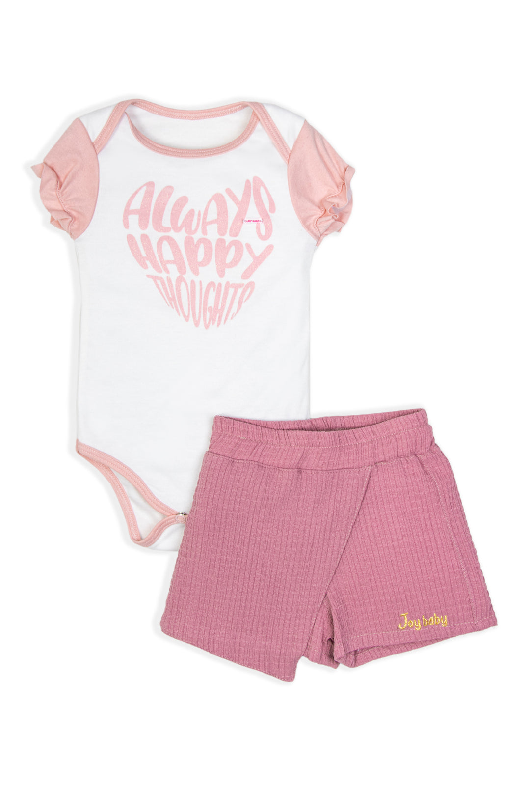 CONJUNTO BEBÉ NIÑA ALWAYS HAPPY