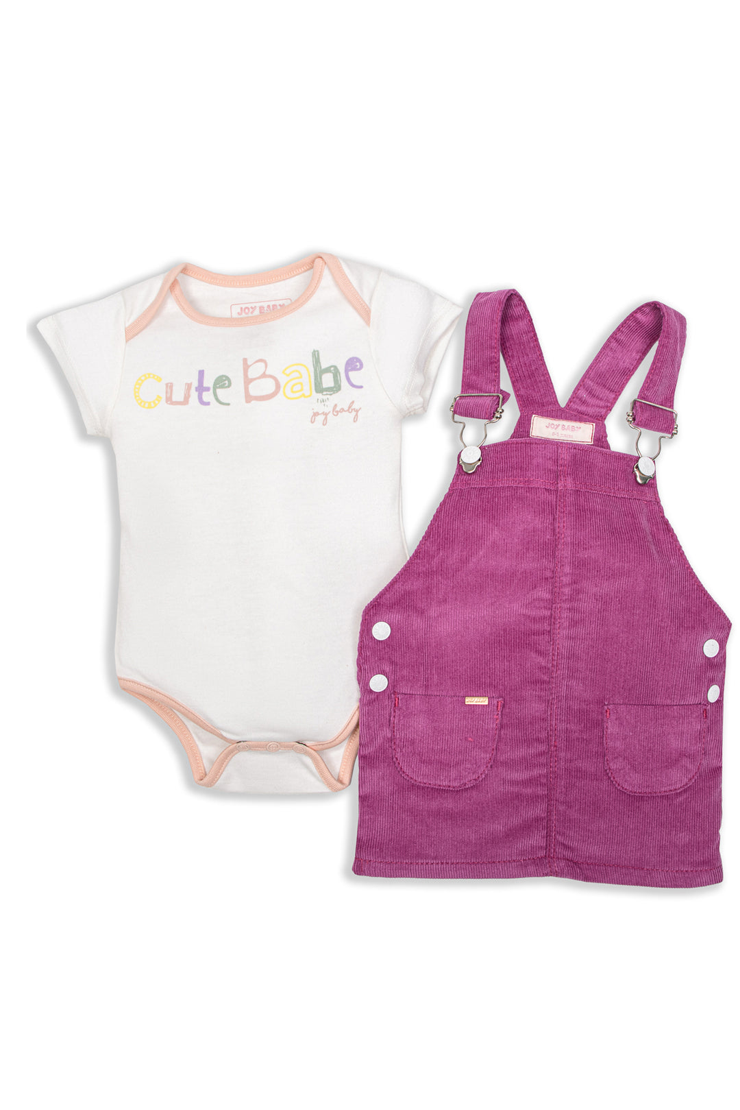 CONJUNTO OVEROL BEBÉ CUTE BABE