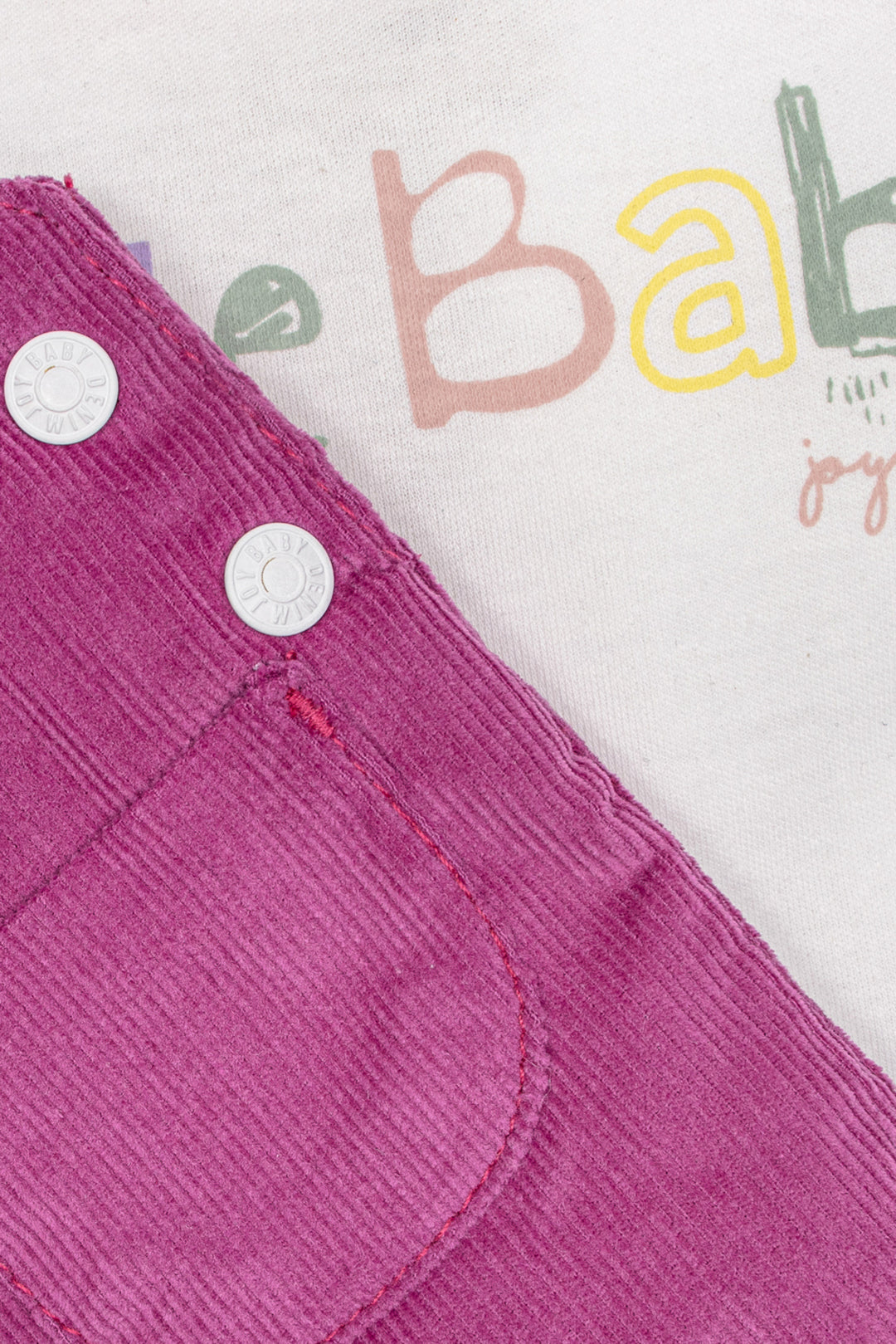 CONJUNTO OVEROL BEBÉ CUTE BABE