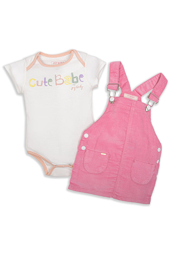 CONJUNTO OVEROL BEBÉ CUTE BABE