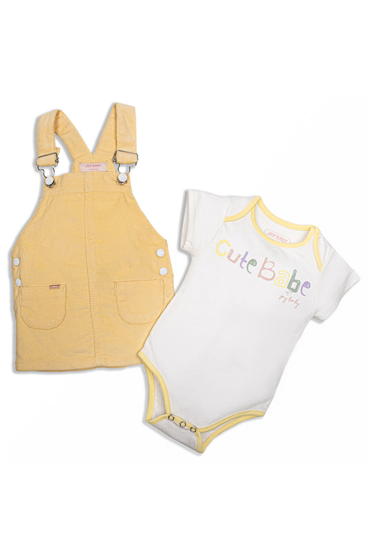 CONJUNTO OVEROL BEBÉ CUTE BABE