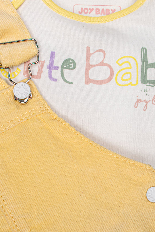 CONJUNTO OVEROL BEBÉ CUTE BABE