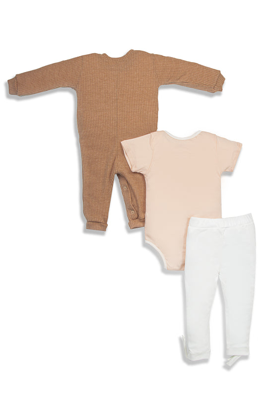 CONJUNTO BEBÉ 3 PRENDAS ENJOY