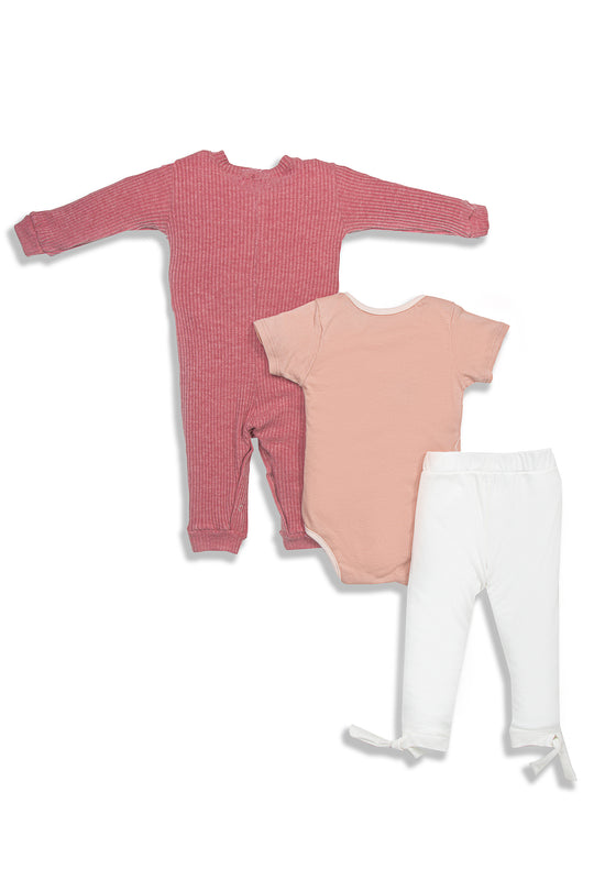 CONJUNTO BEBÉ 3 PRENDAS ENJOY