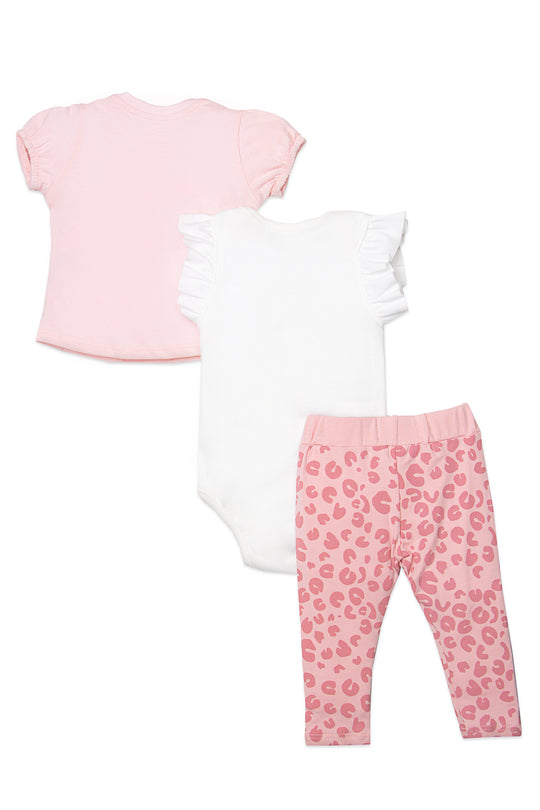 CONJUNTO BEBÉ 3 PRENDAS LOVE MUMMY