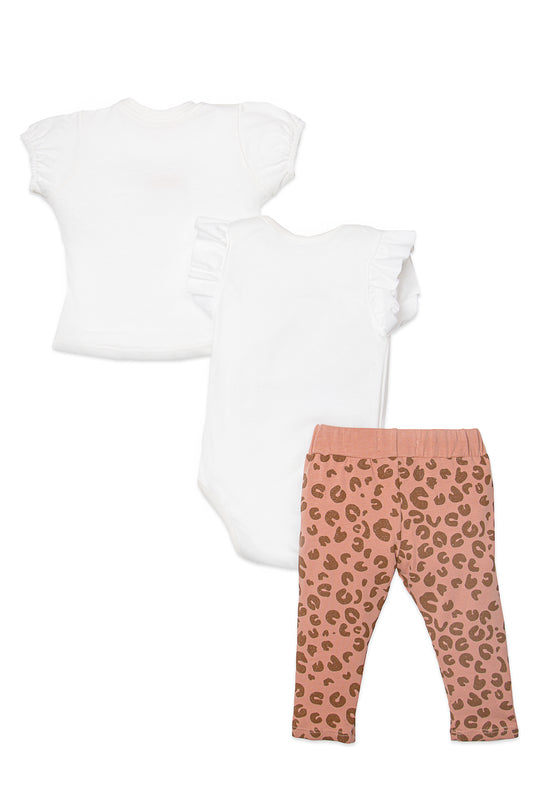 CONJUNTO BEBÉ 3 PRENDAS LOVE MUMMY