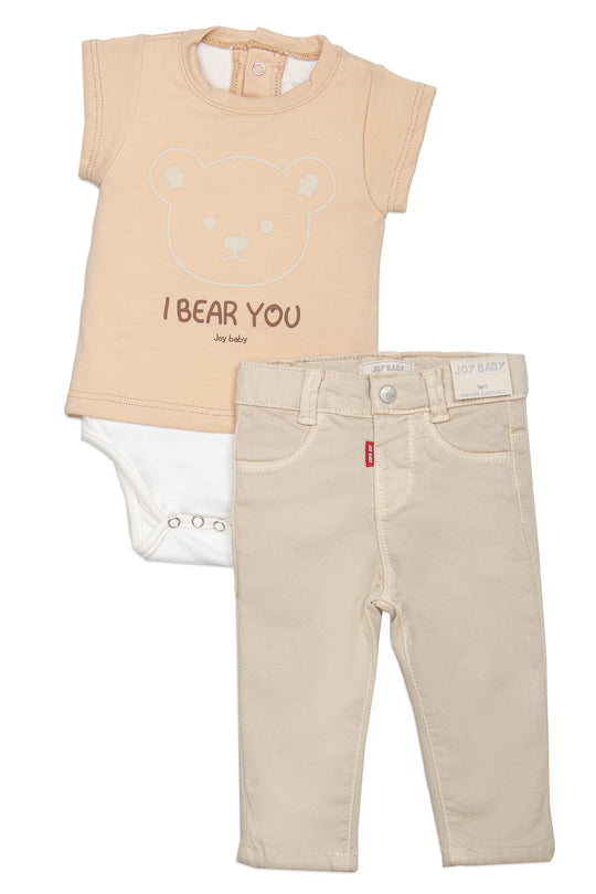 CONJUNTO BEBÉ NIÑO BEAR