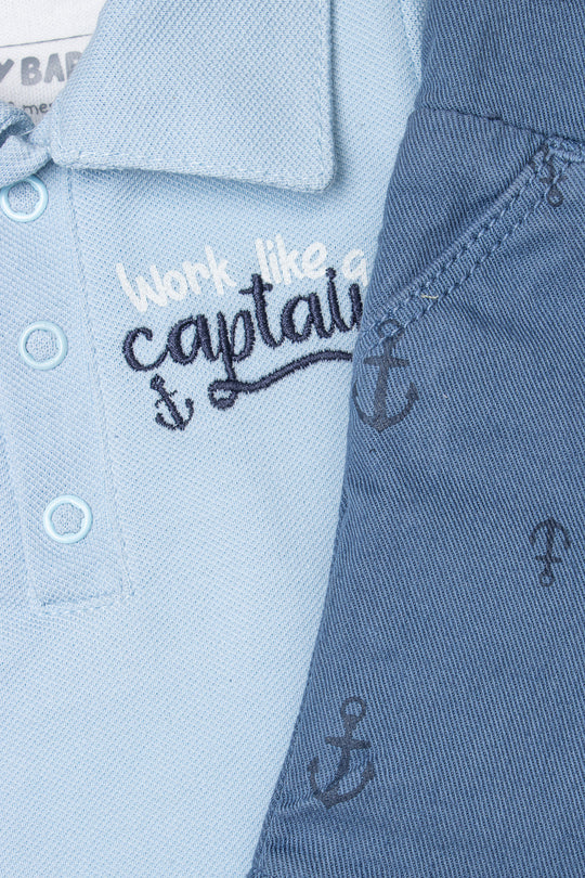 CONJUNTO BEBÉ NIÑO CAPTAIN