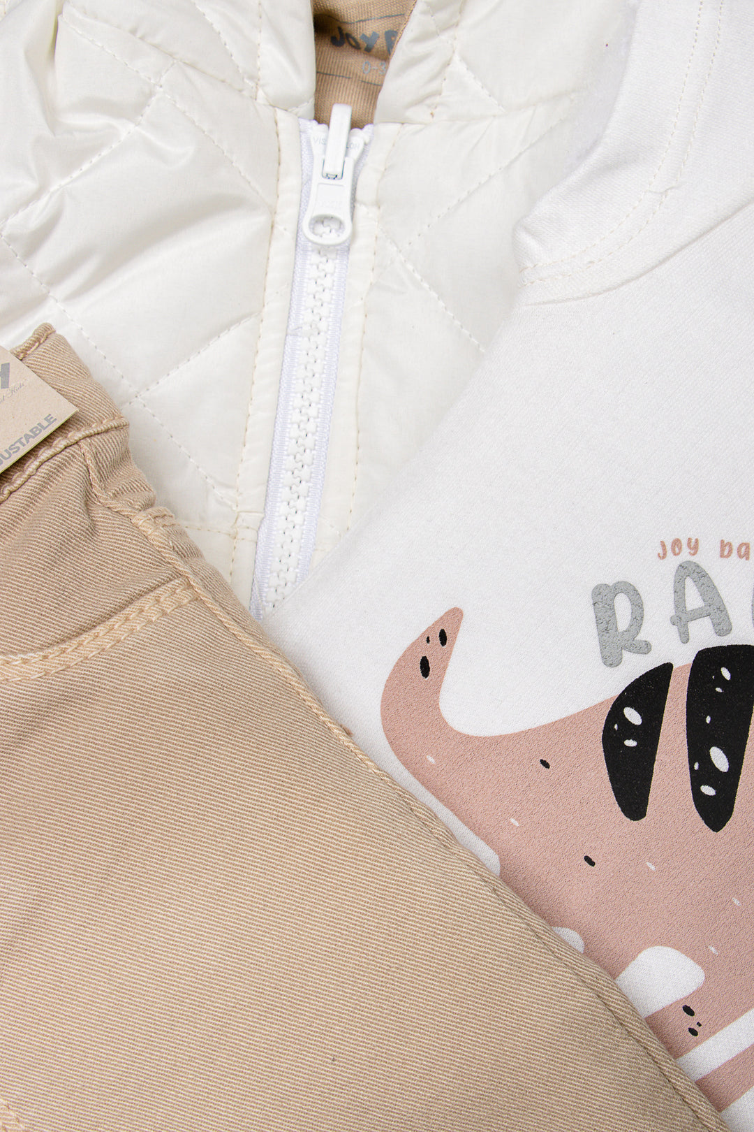 CONJUNTO TRES PRENDAS BEBÉ PLAY ALL DAY