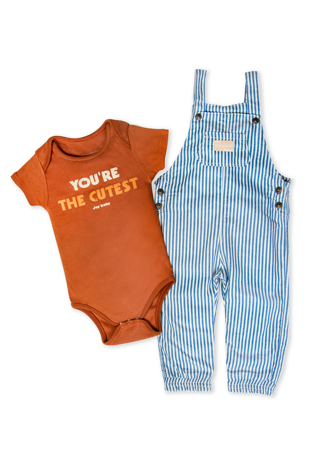 CONJUNTO OVEROL BEBÉ NIÑO CUTEST