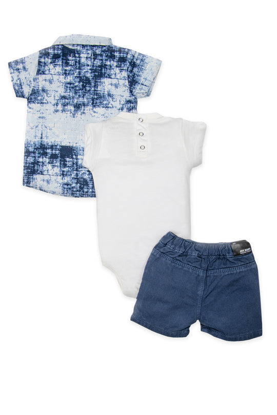 CONJUNTO TRES PRENDAS BEBÉ FUTURE