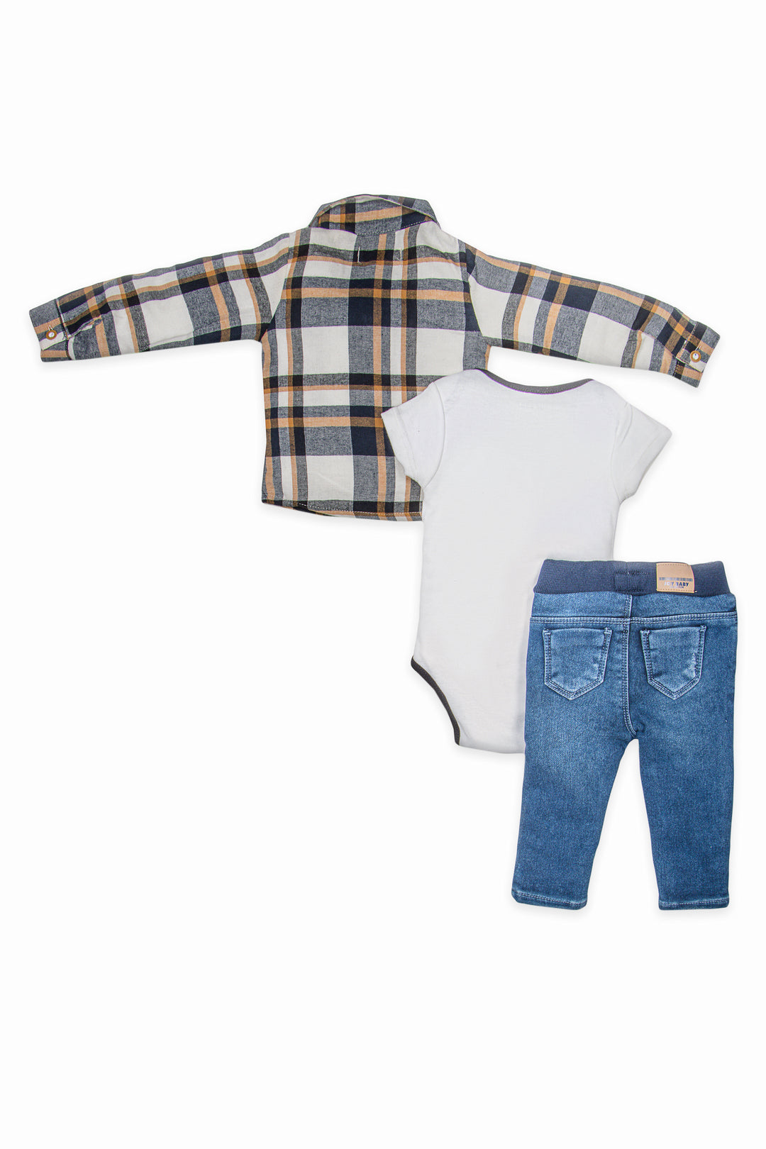 CONJUNTO TRES PRENDAS BEBÉ HUMAN KIND