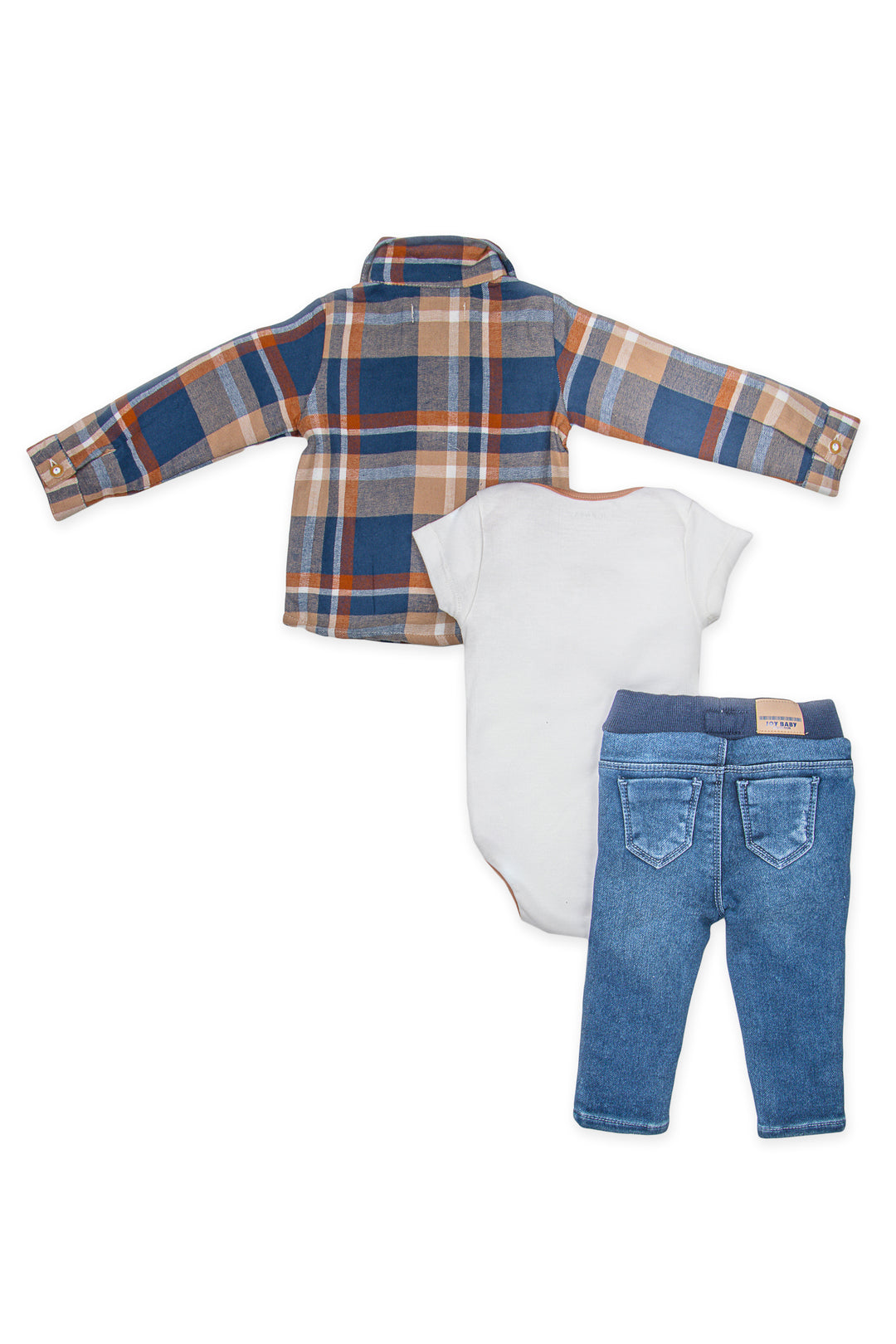 CONJUNTO TRES PRENDAS BEBÉ HUMAN KIND