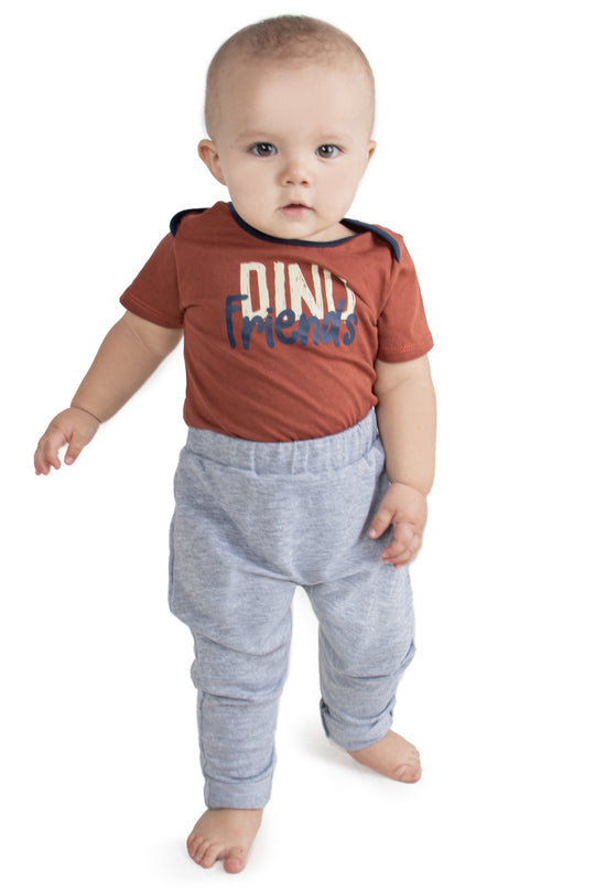 CONJUNTO BEBÉ 3 PRENDAS BABY DINO