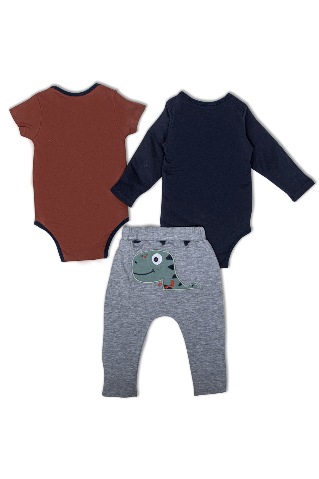 CONJUNTO BEBÉ 3 PRENDAS BABY DINO