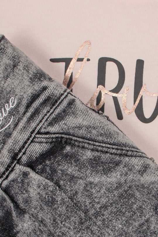 CONJUNTO NIÑA TRUE LOVE