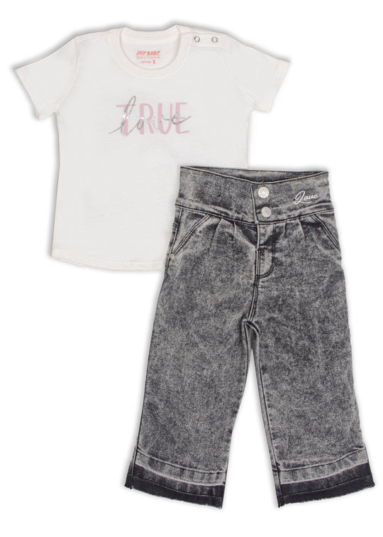 CONJUNTO NIÑA TRUE LOVE