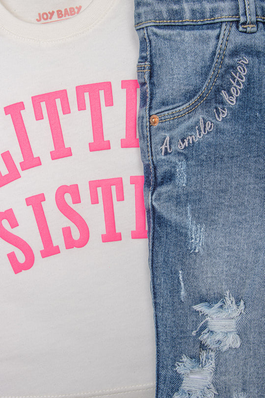 CONJUNTO NIÑA LITTLE SISTER