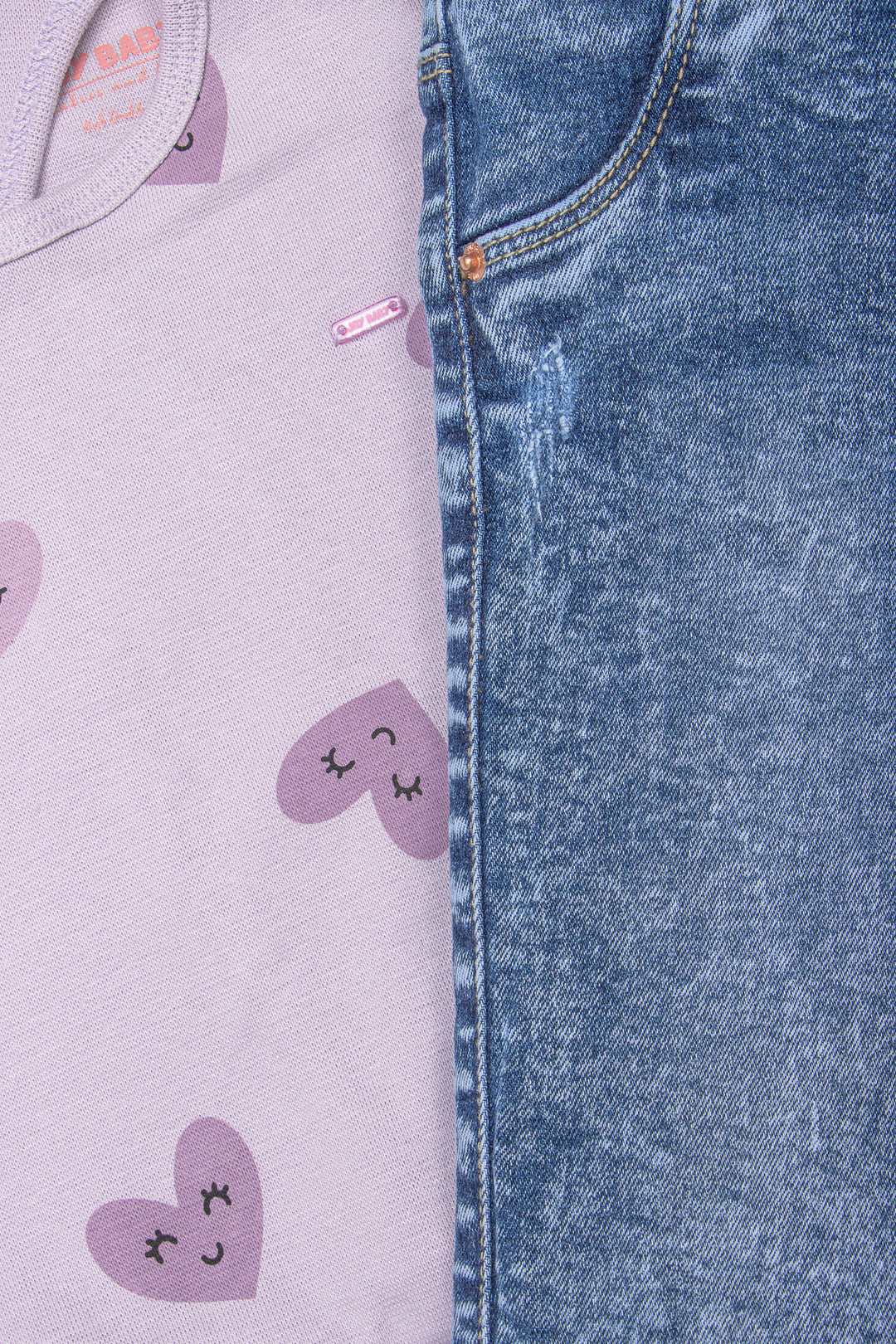 CONJUNTO NIÑA HAPPY HEARTS