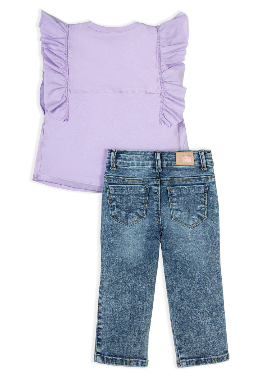 CONJUNTO NIÑA FLOWERS