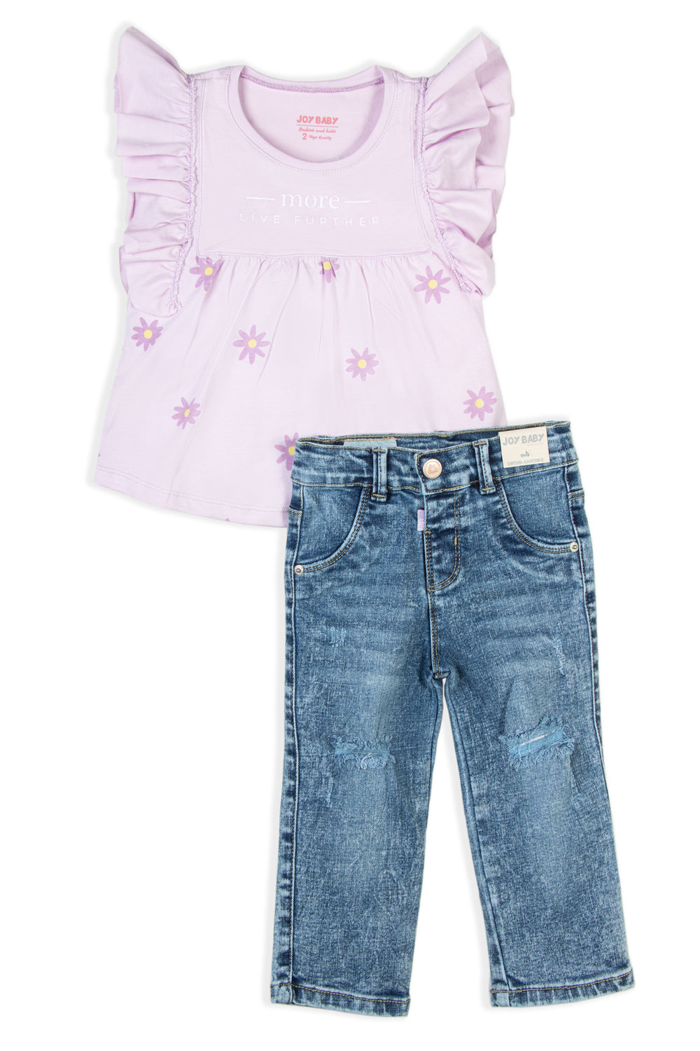 CONJUNTO NIÑA FLOWERS