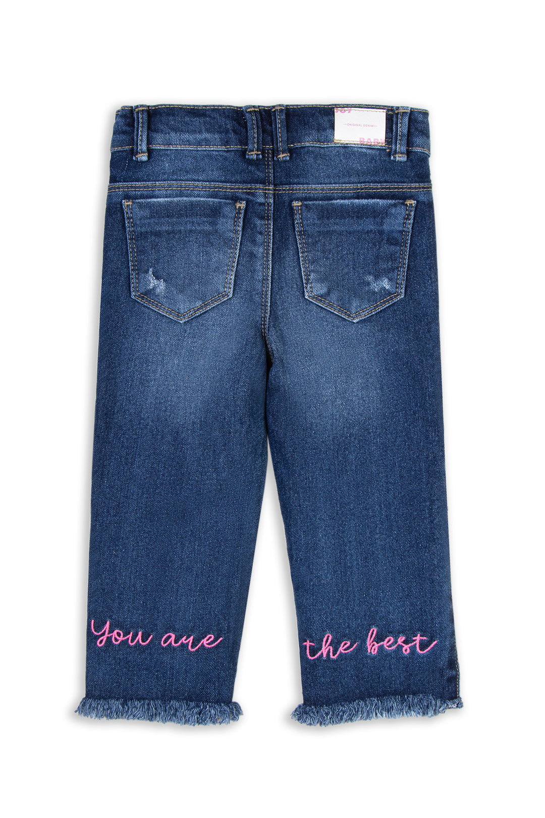 JEAN PREMIUM NIÑA LETTERS