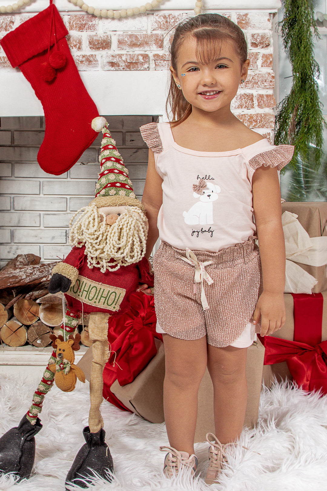 CONJUNTO NIÑA HELLO PETS