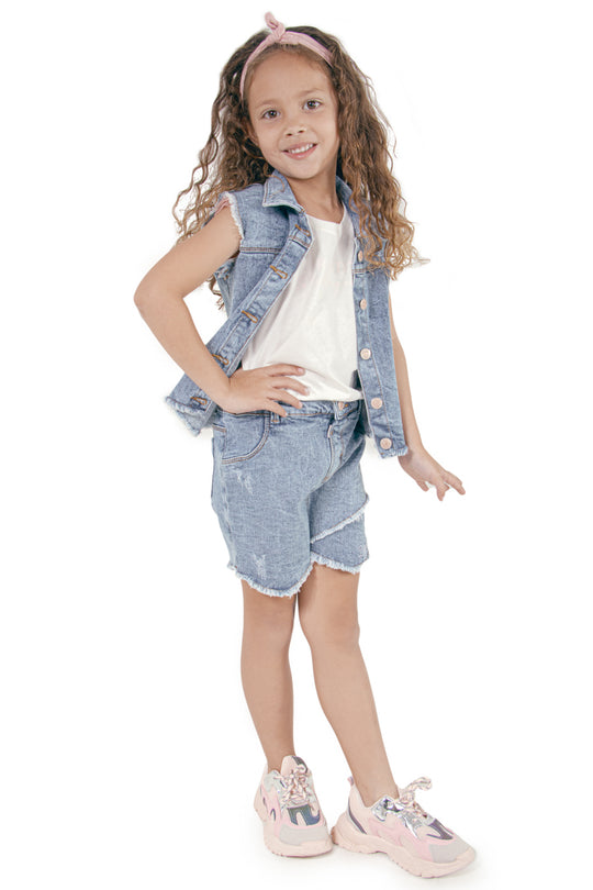 CONJUNTO 3 PRENDAS NIÑA READY TO ENJOY