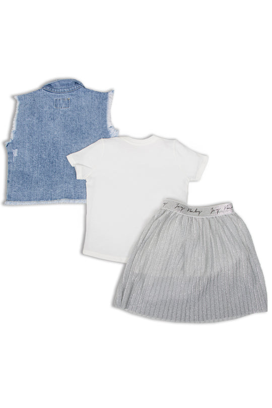 CONJUNTO 3 PRENDAS NIÑA TODAY CHOOSE