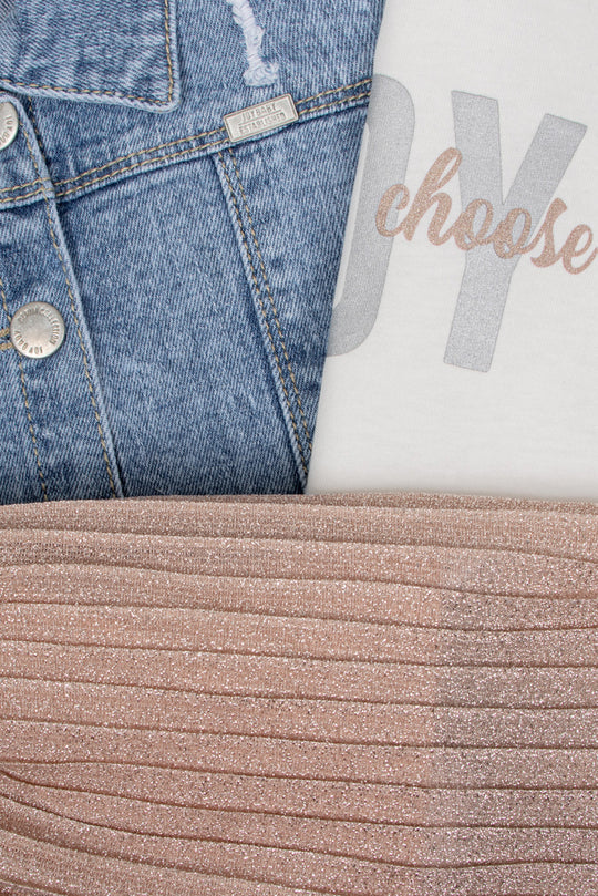 CONJUNTO 3 PRENDAS NIÑA TODAY CHOOSE