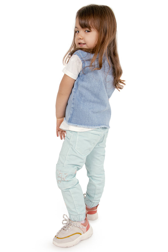 CONJUNTO 3 PRENDAS NIÑA WILD COLORS